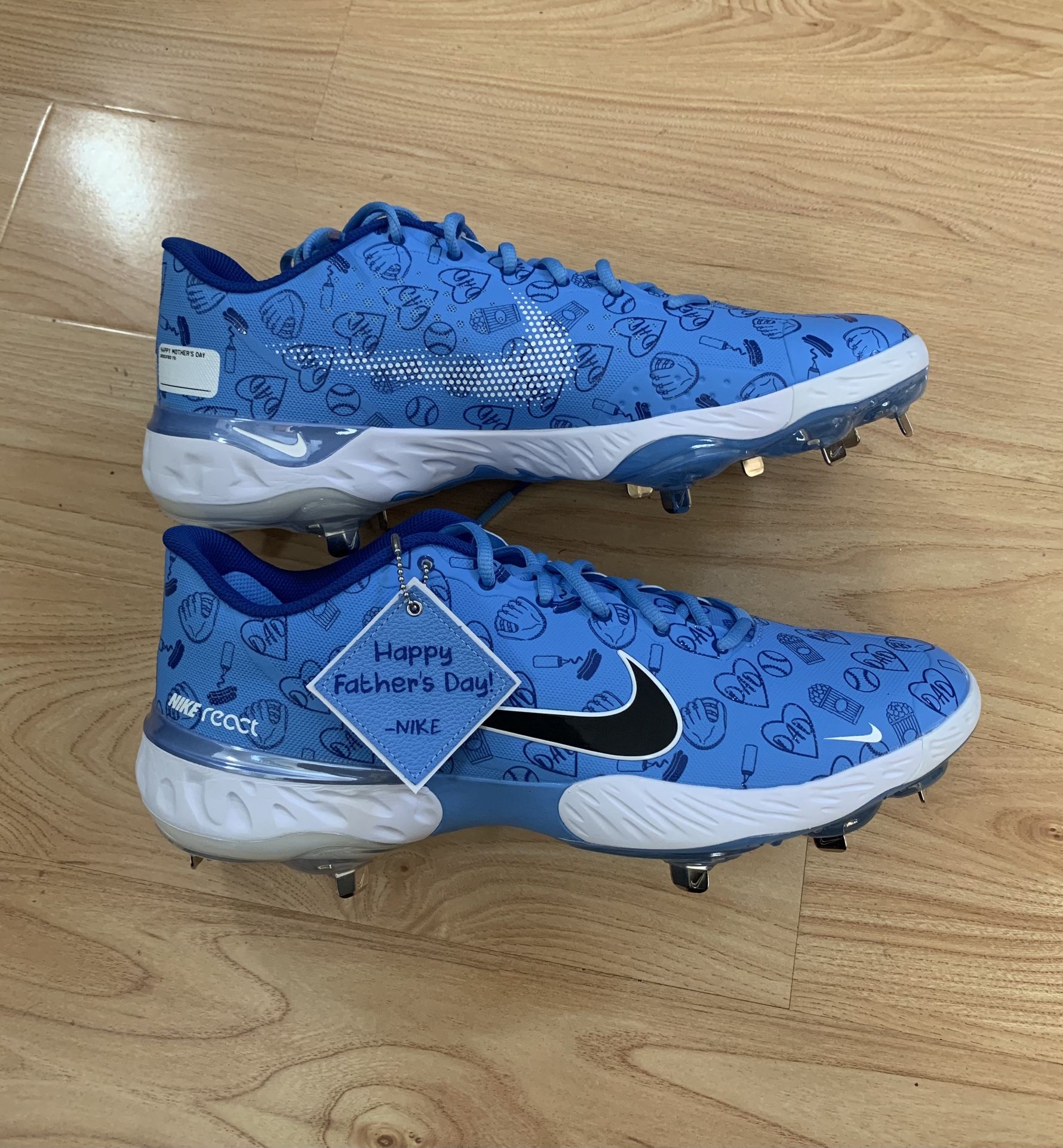 Nike Alpha Huarache Elite Low Father's Day “Error” Baseball