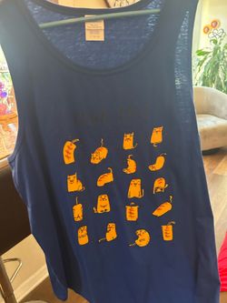 Yoga cats tank top