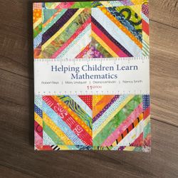 Helping Children Learn Mathematics