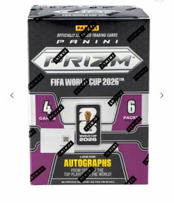 Panini Prizm fifa World Cup blaster box sealed