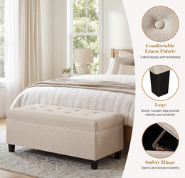 Storage Ottoman Bench