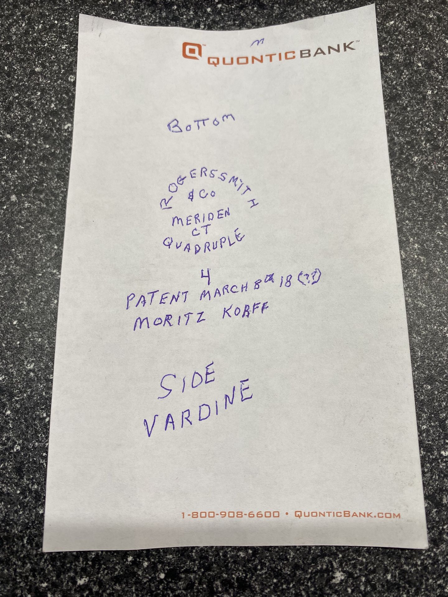 Antique Silver Plated Wine Bottle Holder