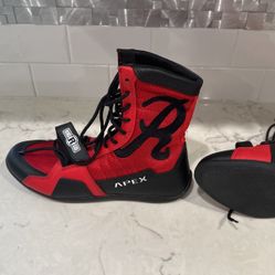 Boxing Shoe Boots & Sparring Head Protection 