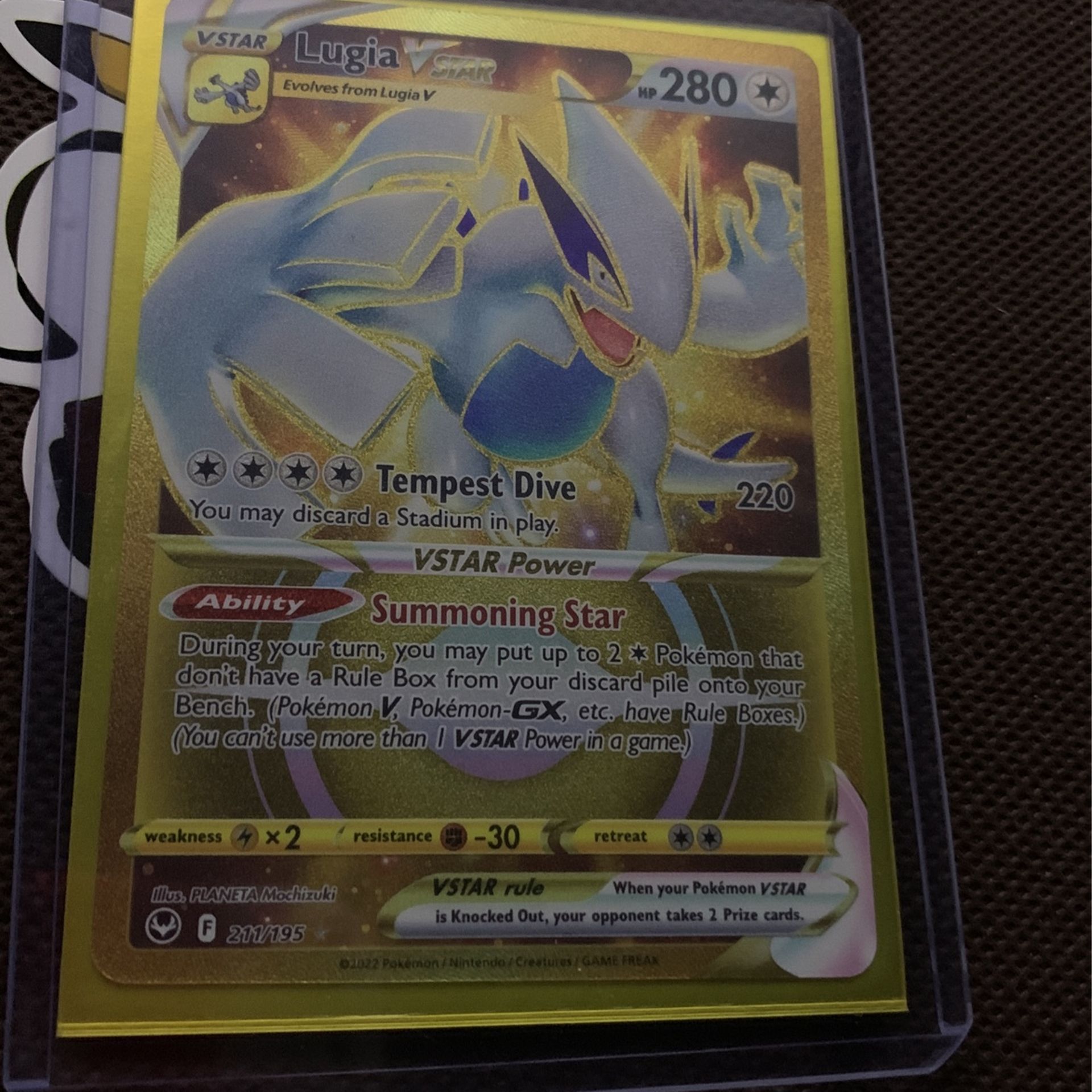 Lugia Vstar (Silver Tempest)