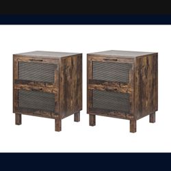 Matching Night Stand Set Of 2 Brand New In Box 📦 