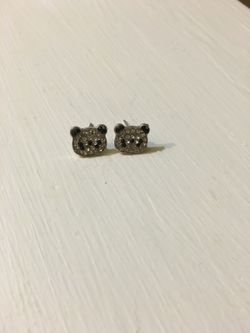 Panda ear stud