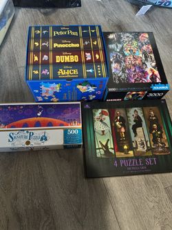 Various Disney puzzles