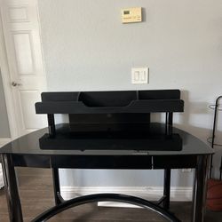 Metal Black Table 