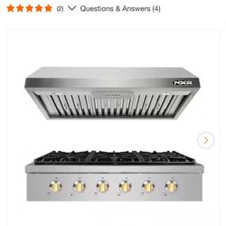 Gas Cooktop And Range Hood