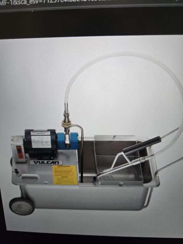 Vulcan MF-1 110LB COMMERCIAL FRYER FILTER SYSTEM