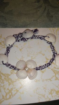 Shell Anklet Bracelet ( Handmade)