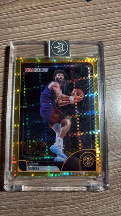 GOLD /50 jamal murray from new nba hoops