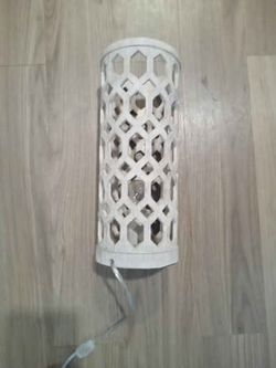 Small Lamp With Floral Design