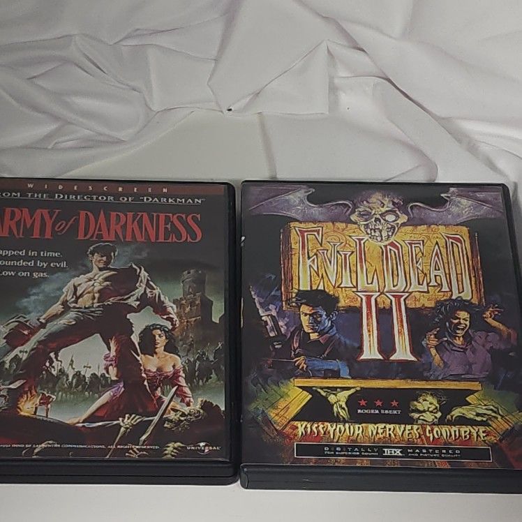 Evil Dead II And Army Of Darkness DVD