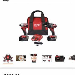 MILWAUKEE COMBO DRILLS BRAND NEW