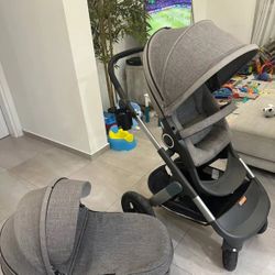 Stokke Trailz Stroller And Carry Cot