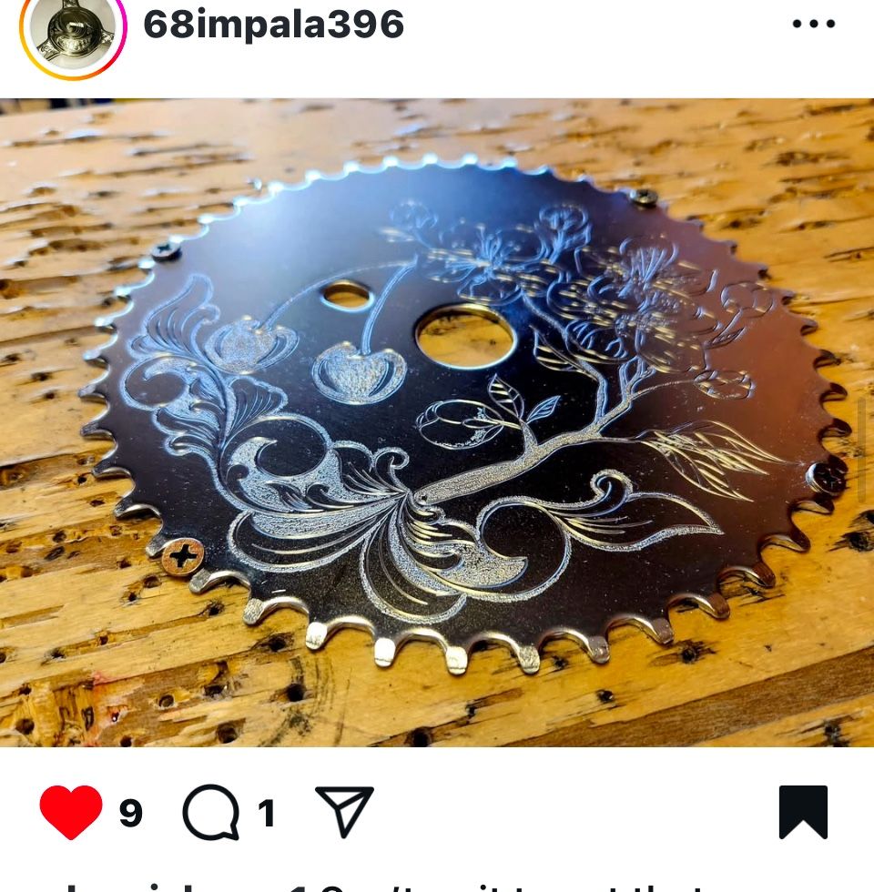 Engrave Sprocket