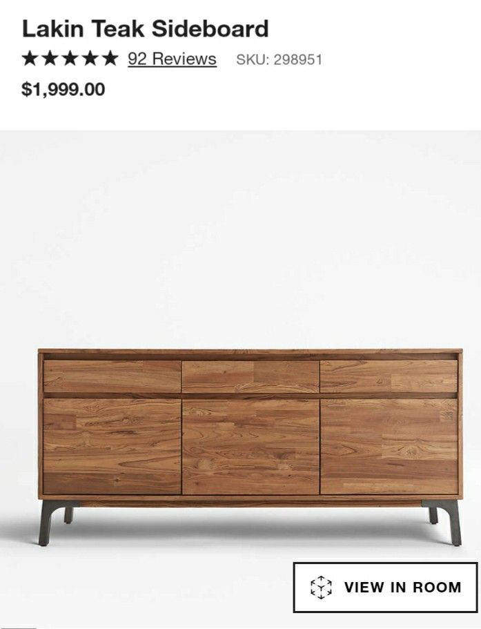 Lakin Teak Sideboard