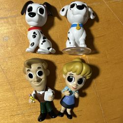 Disney 101 Dalmatians 65th Anniversary Funko Mini Figures