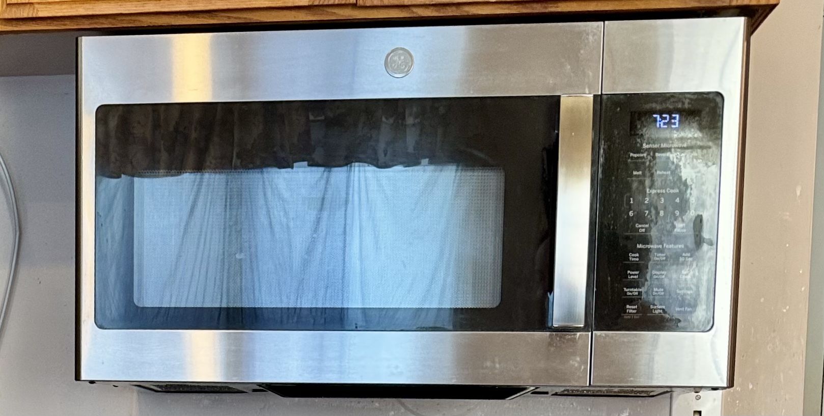 1.7 cu. ft. Over the Range Microwave with Sensor Cooking in Fingerprint Resistant Stainless Steel