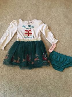 NWT tutu dress 2 pcs set size 24m