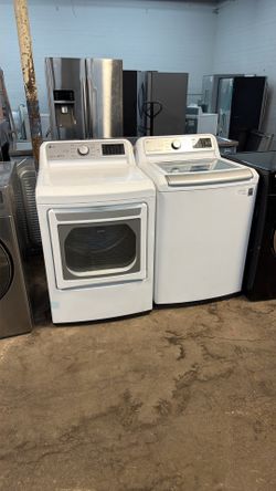 Lg Top Loader Washer Dryer Good Condition Works Fine We Deliver Warranty Installation Remove 