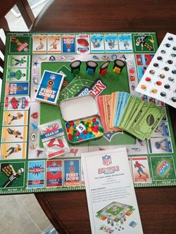 NFL Junior Monopoly game