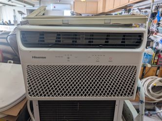 2-Hisense, 120v heater/AC window units
