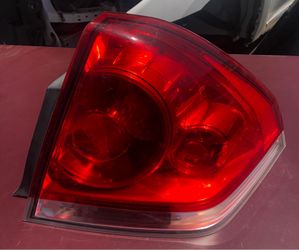 2008 Chevrolet Impala Tail Light Passenger Right Side