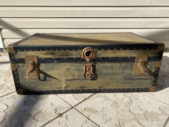 Antique Overland Trunk