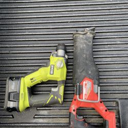 Sawzall & Hammer Drill 