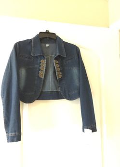 Brand-new jeans jacket sport size L