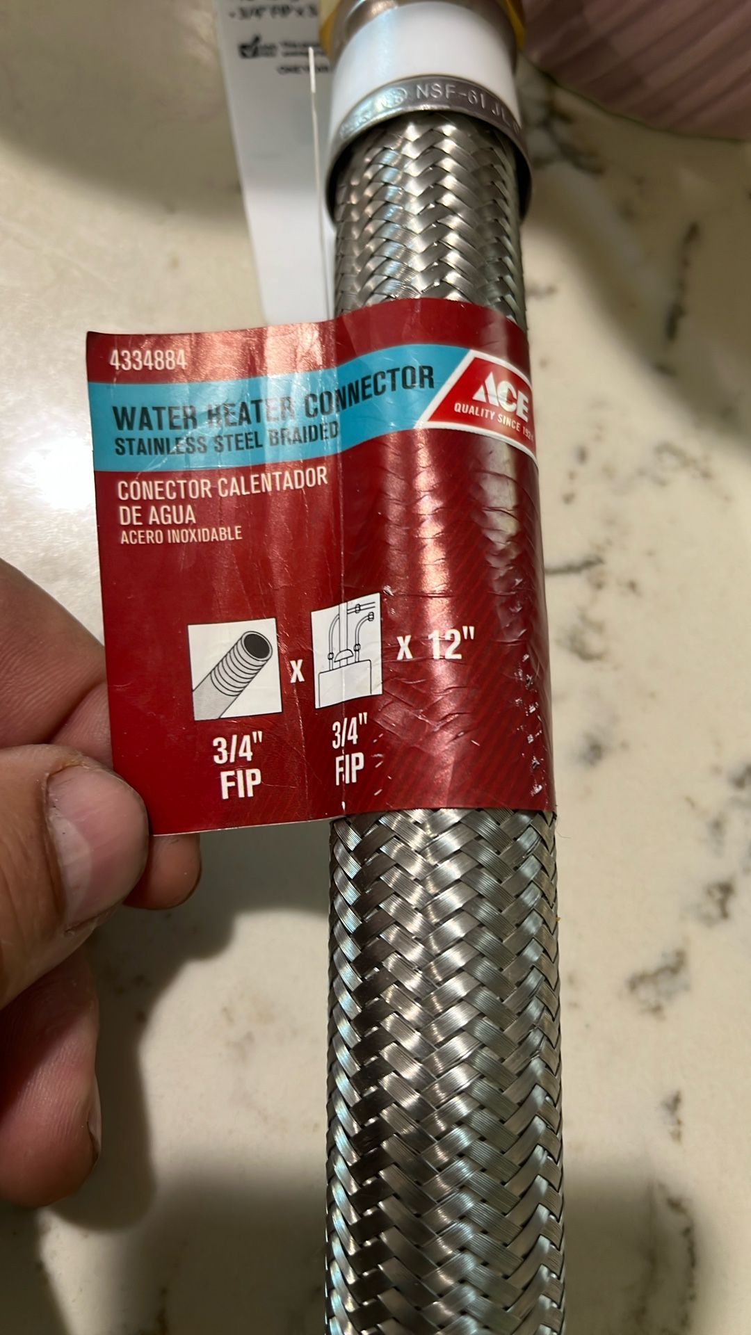 Water Heather Connector