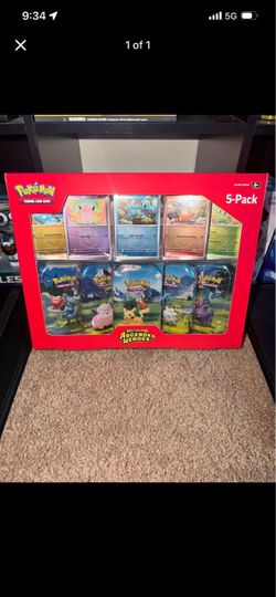 Ascended heroes 5 pack tins