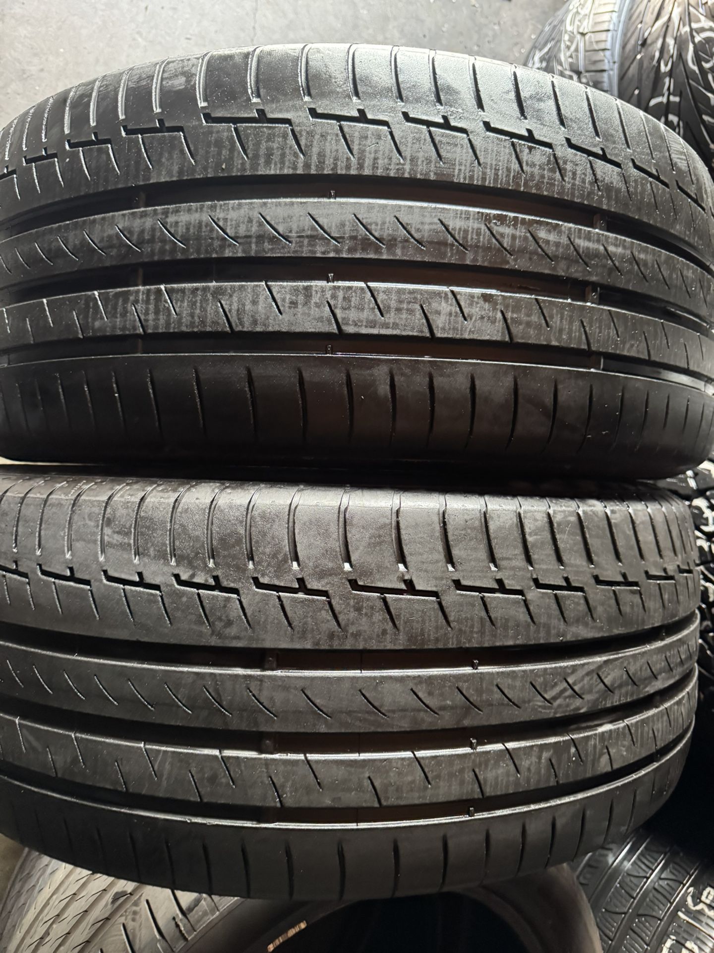 Pair Of 285 45 22 Continental Premier Tires