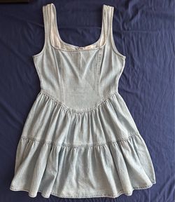 Denim Mini Dress Small