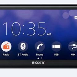 Sony XAV-AX1000 6.2" Apple CarPlay Media Receiver with Bluetooth