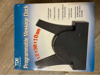 TDE programmable Message clock