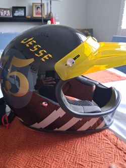 Helmet next garage