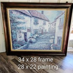 Ruane  Manning David's Court Print In MARGATE 