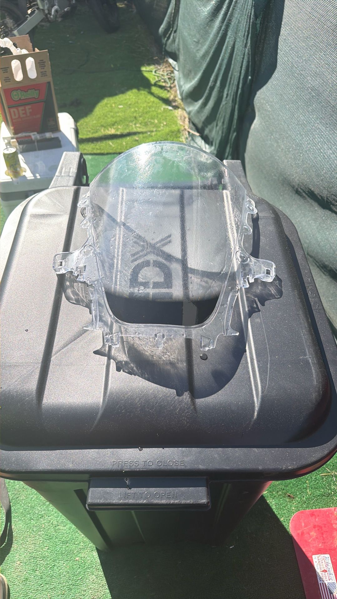 Stock R1 Windshield