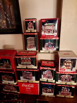Coca Cola Christmas Village