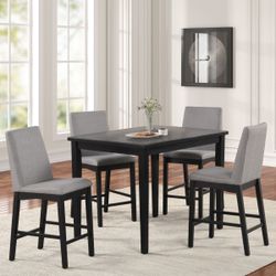⚡️New Beautiful Dining Sets(table And 4 Chairs) Get It Home Now For Only $54 And Pay Later 