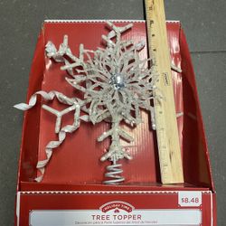 Holiday Time Tree Topper