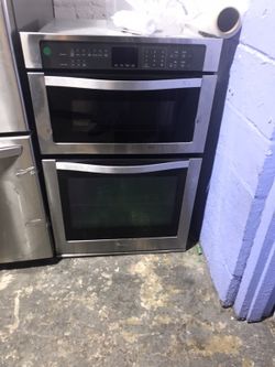 whirlpool combo 27 oven and microwave
