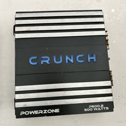 Crunch Amplifier Power zone