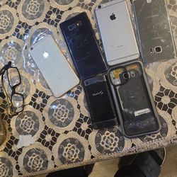 USED FOR PARTS CELL PHONES FOR FREE (IPHONE, SAMSUNG)