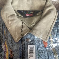 Supreme x Coogi Trucker Jacket (Blue)
