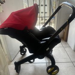Baby Stroller, Turns Into Car seat 