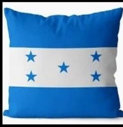 Honduras Flag Cushion Cover ( Set of 2 )
